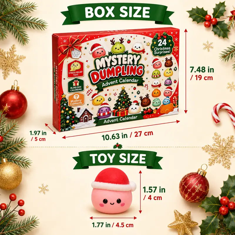 Mystery Dumpling Advent Calendar - All surprises